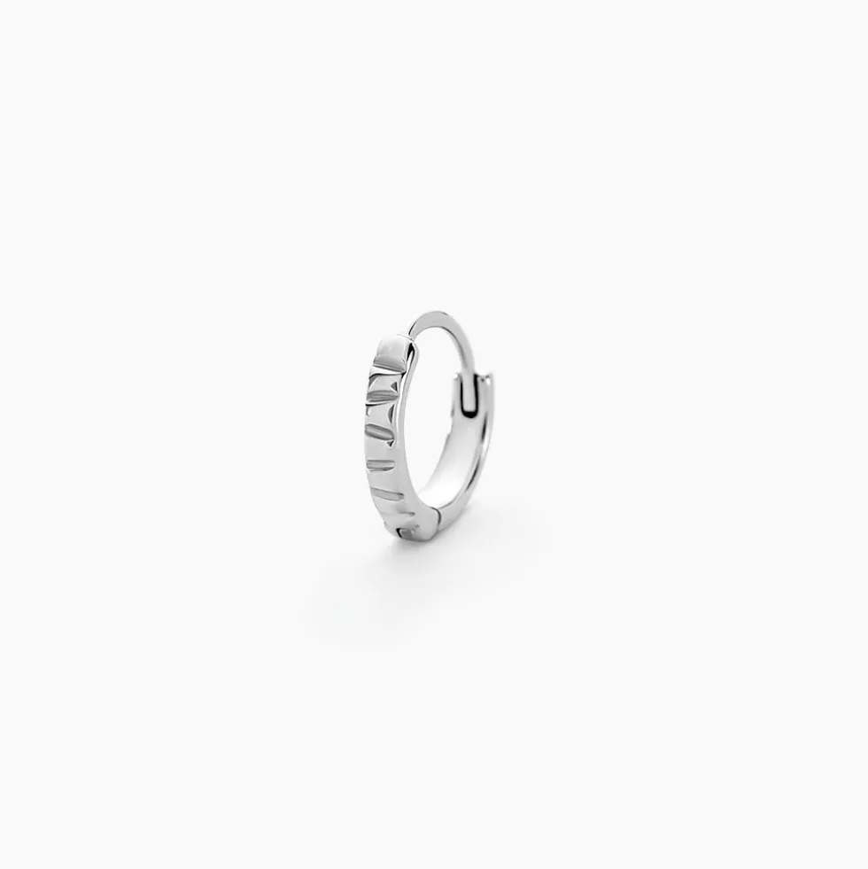 Créole Sylas Argent Blanc