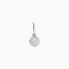 Créole Unitaire Argent Blanc Donelle Oxyde De Zirconium