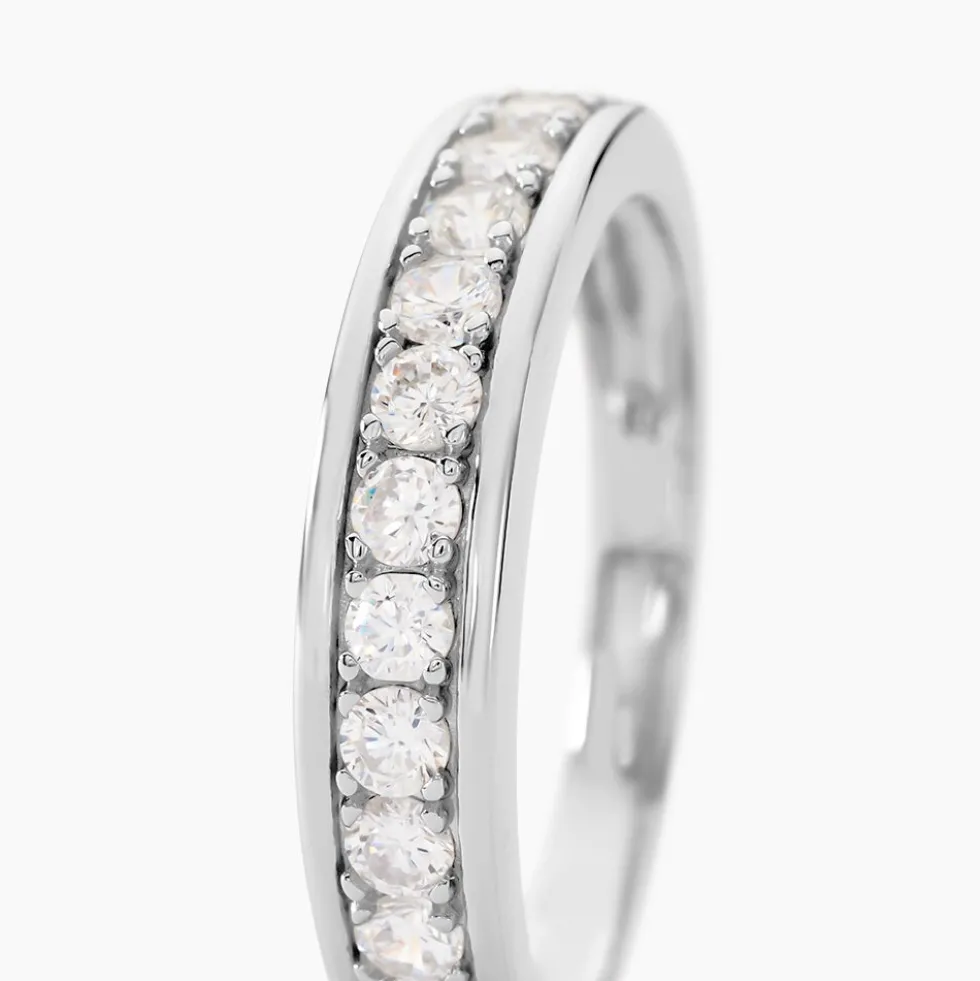 Demi Alliance Heket Argent Blanc Oxyde De Zirconium