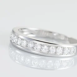 Demi Alliance Heket Argent Blanc Oxyde De Zirconium
