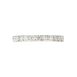 Demi Alliance Pristina Or Jaune Diamant Synthétique
