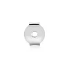 Fermoir Papillon Boucle D'oreille Or Blanc