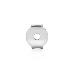 Fermoir Papillon Boucle D'oreille Or Blanc
