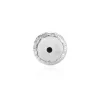 Fermoir Vis Boucle D'oreille Or Blanc