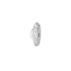 Fermoir Vis Boucle D'oreille Or Blanc
