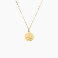 Medaille Or Jaune Saint Antoine De Padoue