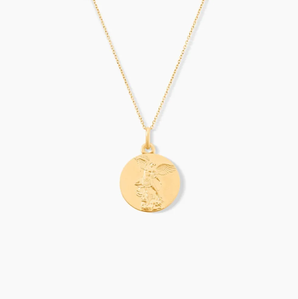 Medaille Or Jaune Saint Michel