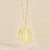 Medaille Or Jaune Vierge