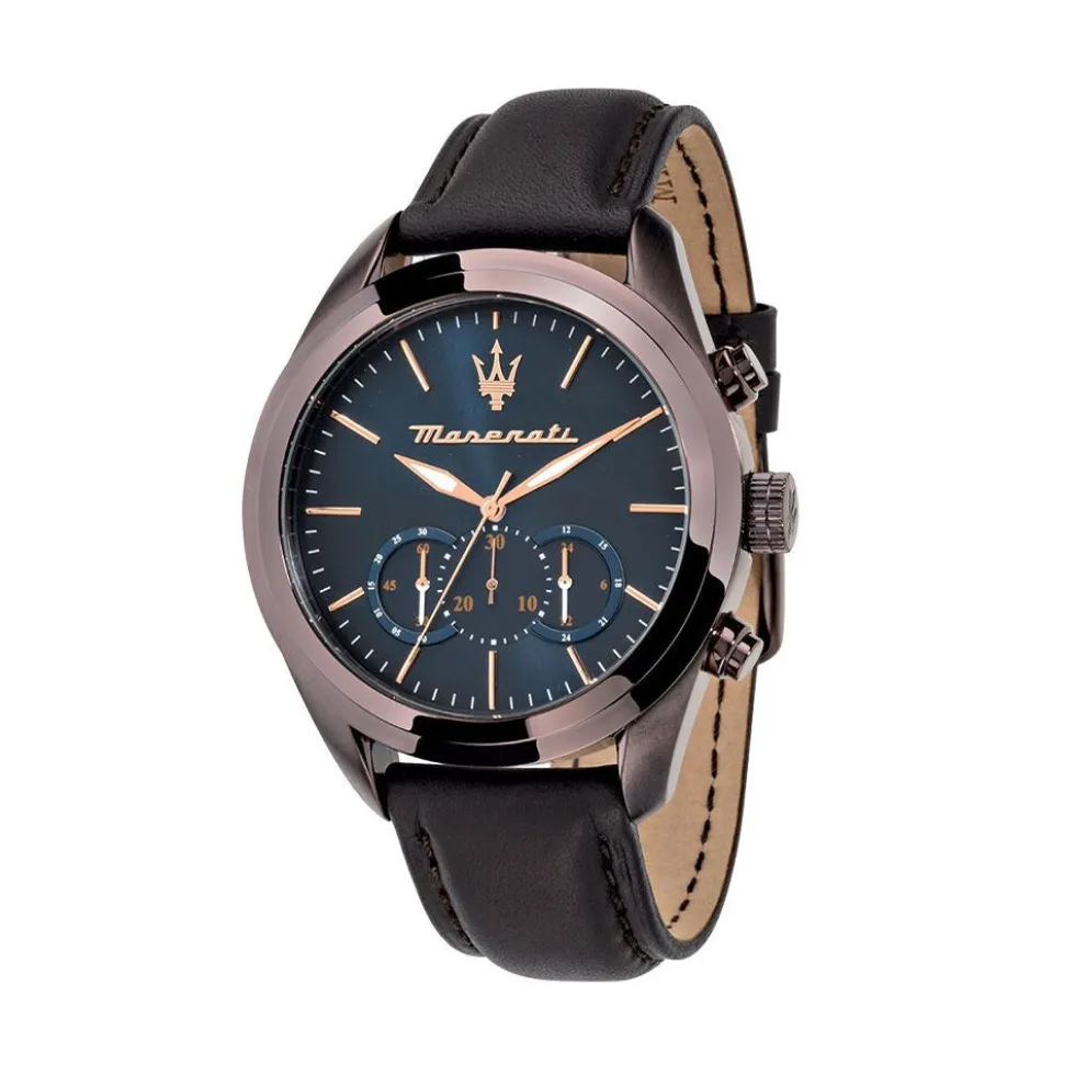 Montre Acier Bleu