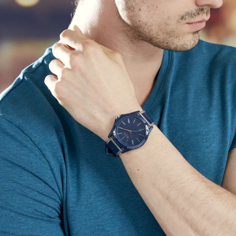 Montre Armani Exchange Bleu
