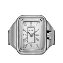 Montre Bague Fossil Raquel Watch Ring Argenté