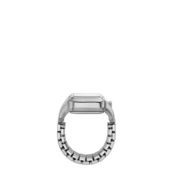 Montre Bague Fossil Raquel Watch Ring Argenté