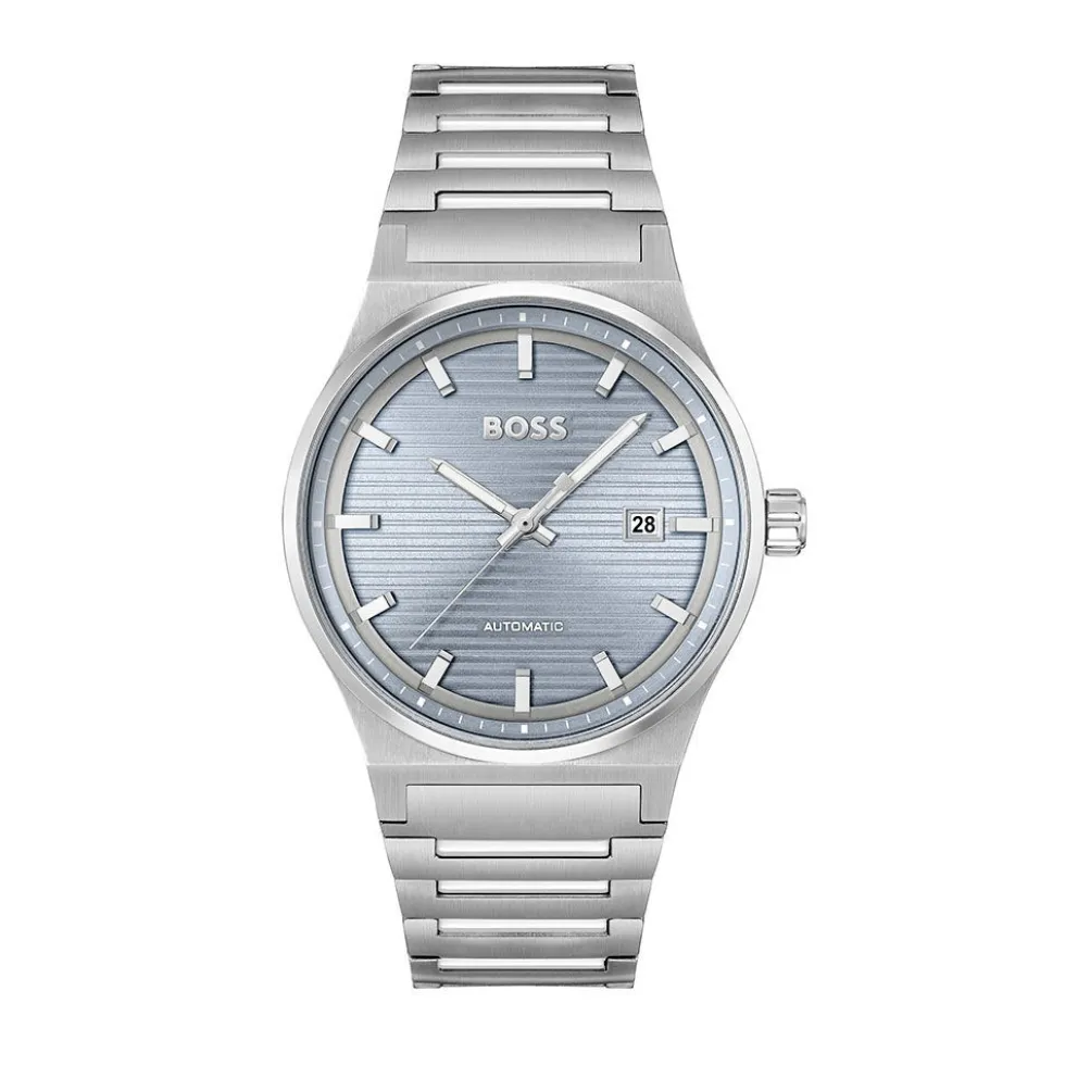 Montre Boss Candor Auto Bleu