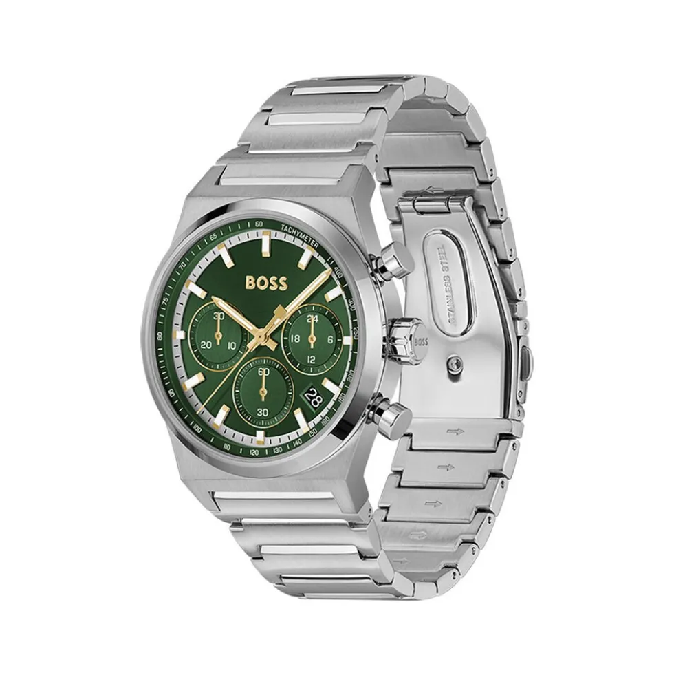 Montre Boss Candor Chrono Vert