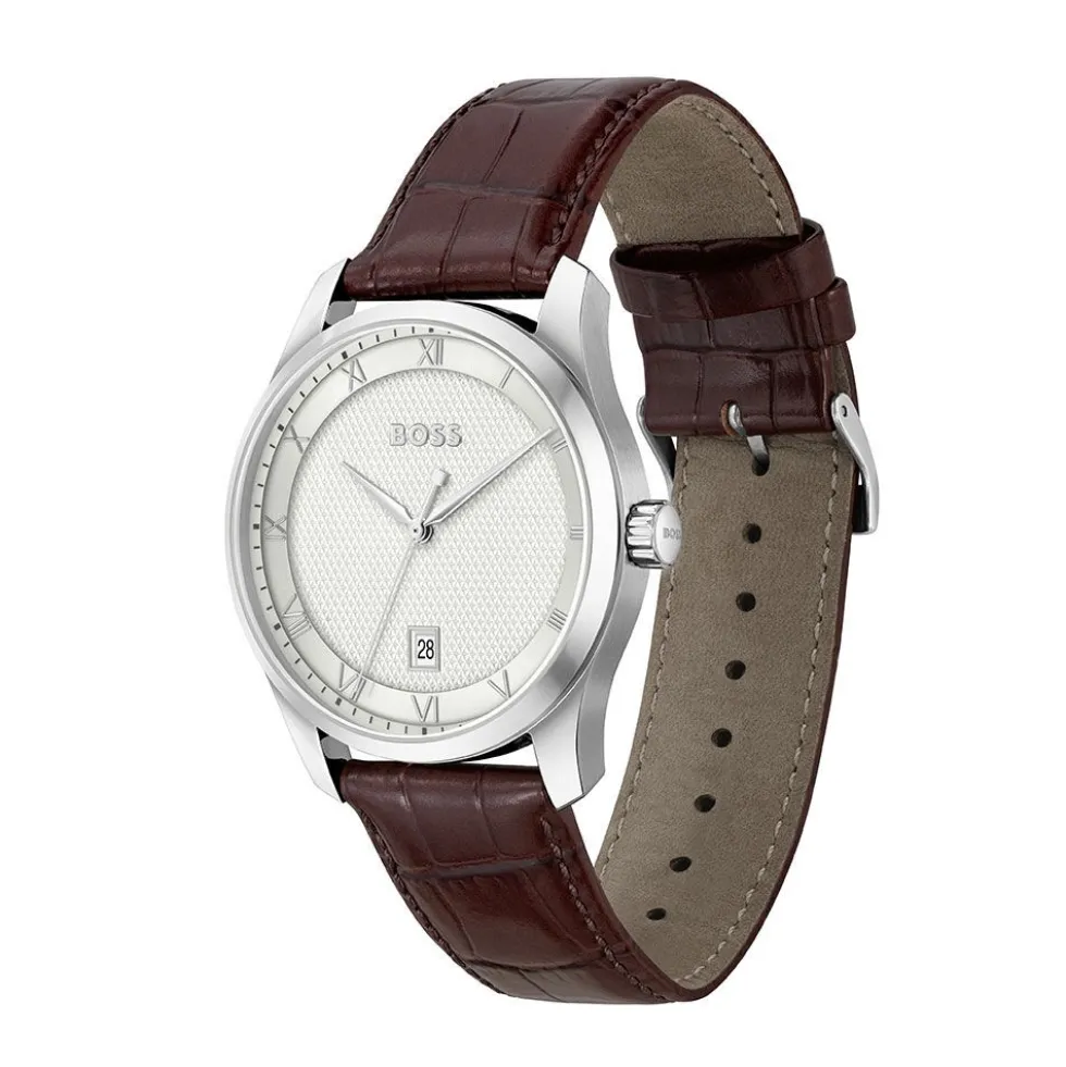 Montre Boss Principle Argenté