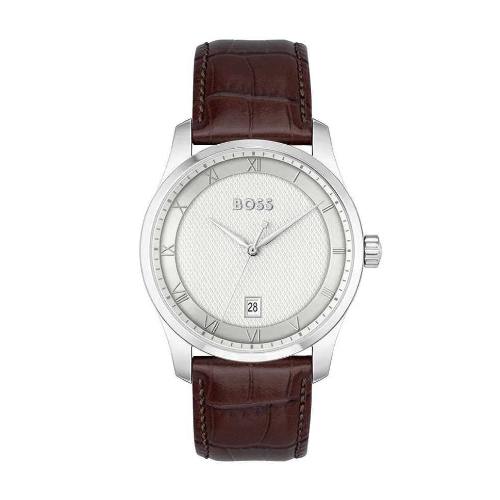 Montre Boss Principle Argenté