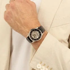 Montre Boss Principle Skeleton Noir