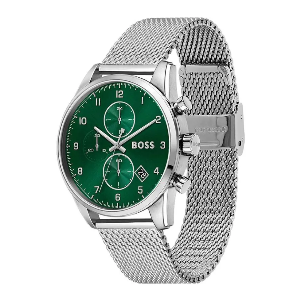 Montre Boss Skymaster Vert