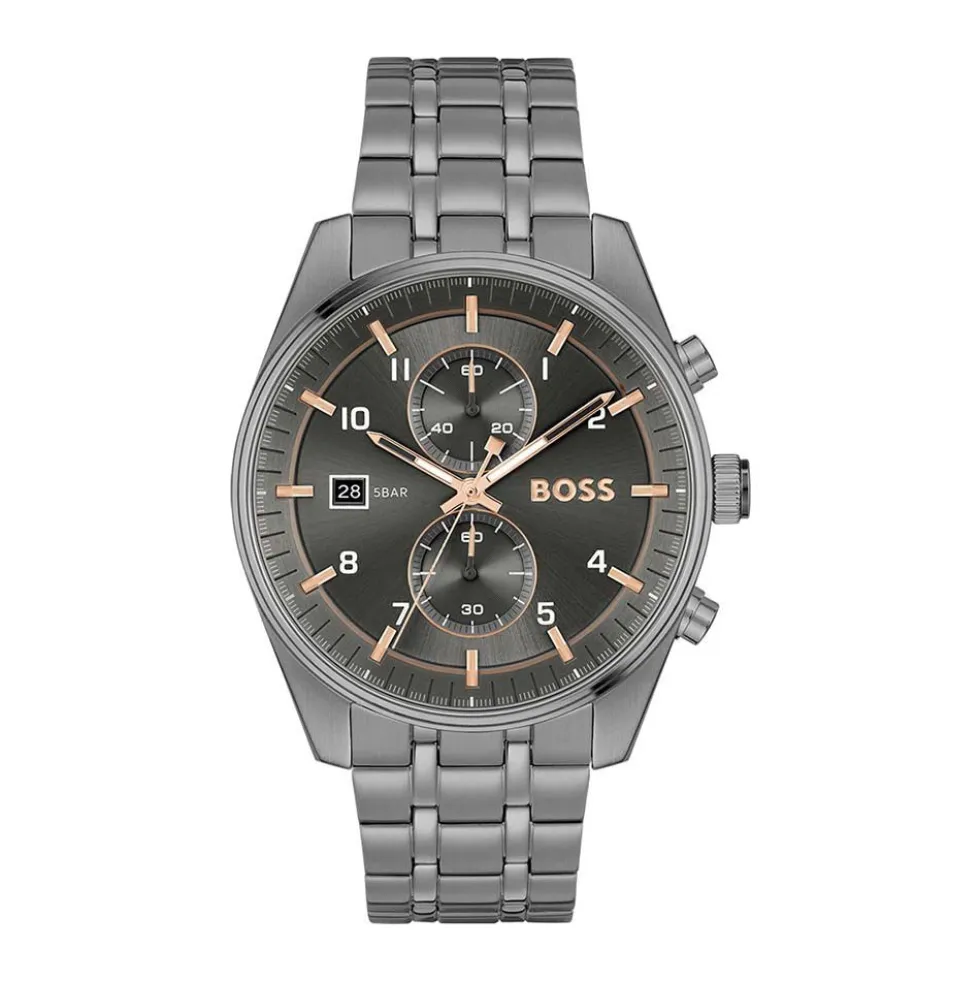 Montre Boss Skytraveller Gris