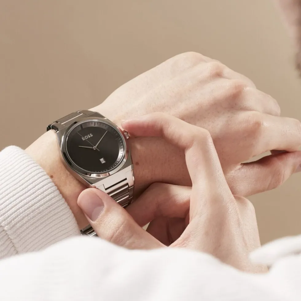 Montre Boss Steer Gris