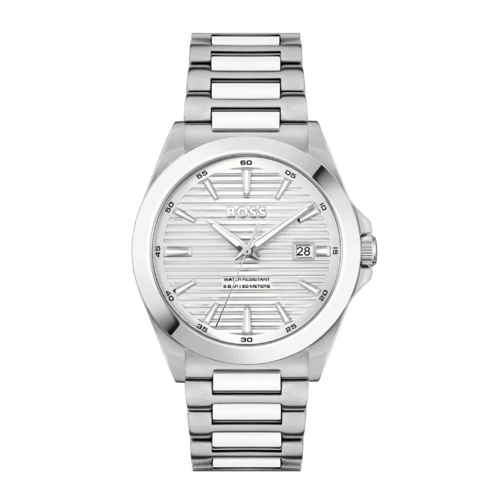 Montre Boss Strike Blanc