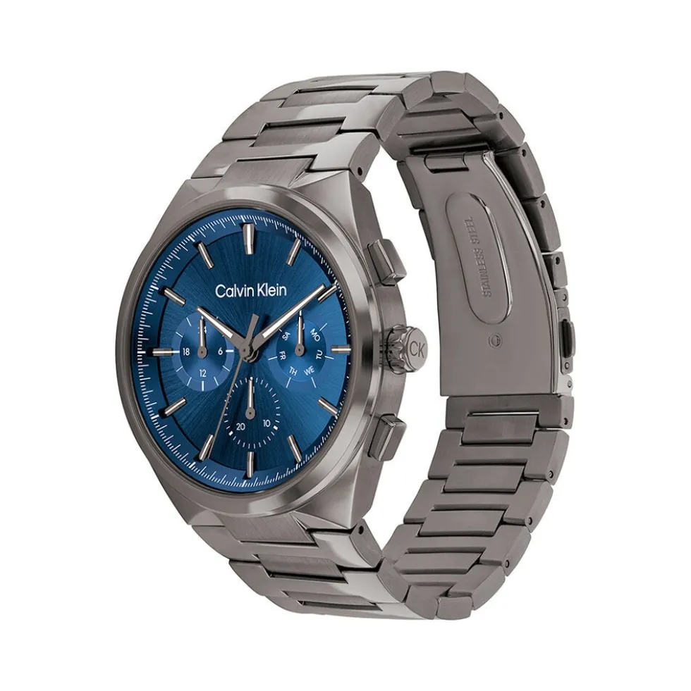Montre Calvin Klein Distinguish Multifonctions Bleu