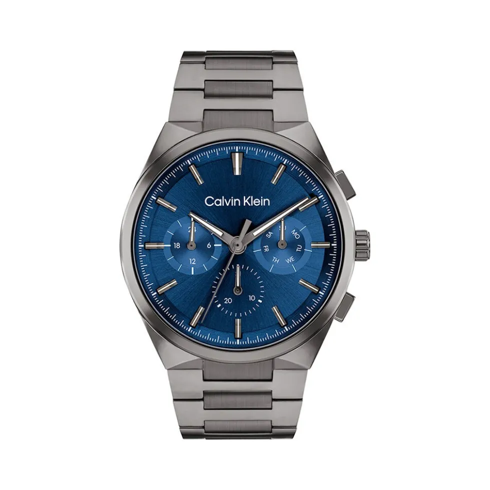 Montre Calvin Klein Distinguish Multifonctions Bleu