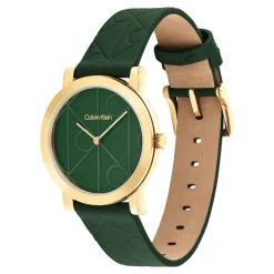 Montre Calvin Klein Monogram Vert
