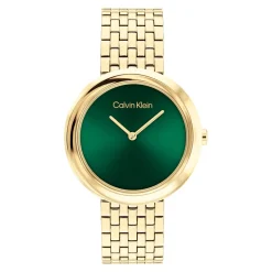 Montre Calvin Klein Twisted Bezel Vert