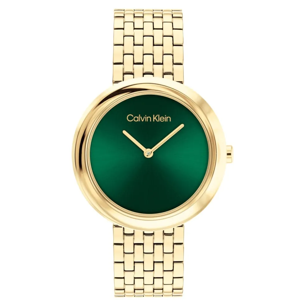 Montre Calvin Klein Twisted Bezel Vert