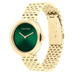 Montre Calvin Klein Twisted Bezel Vert