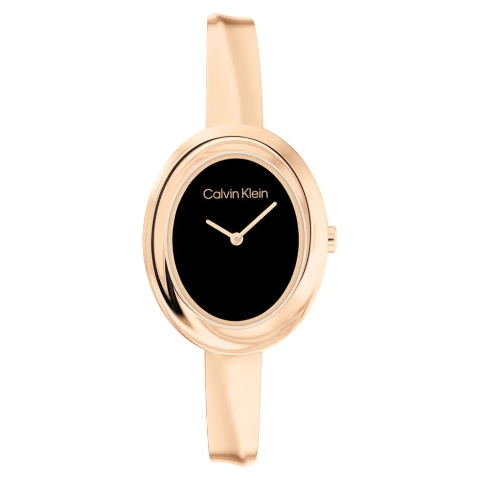 Montre Calvin Klein Twisted Bezel Noir