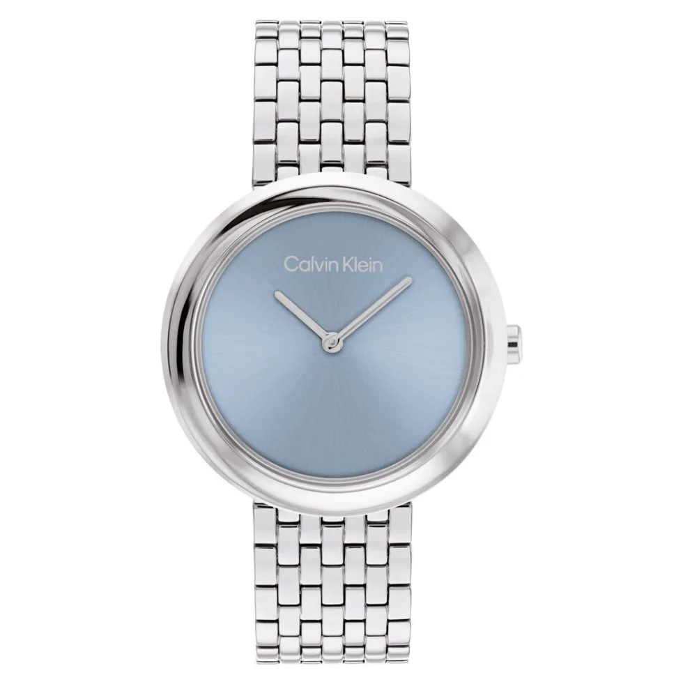 Montre Calvin Klein Twisted Bezel Bleu