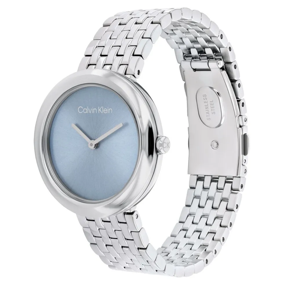Montre Calvin Klein Twisted Bezel Bleu