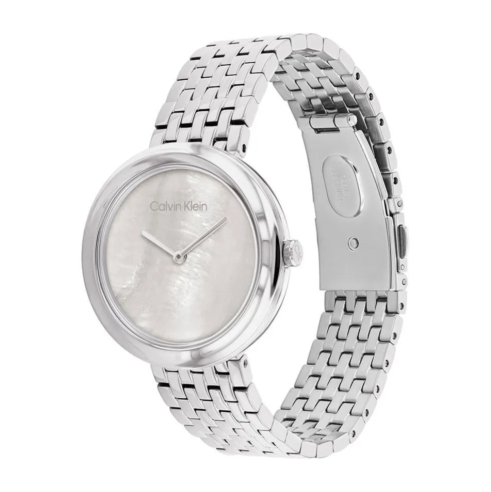 Montre Calvin Klein Twisted Bezel Gris