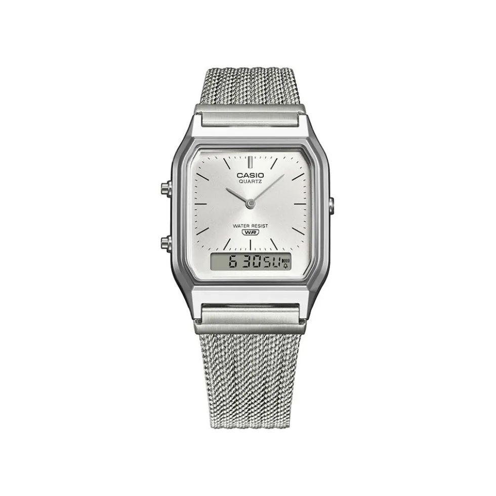 Montre Casio Collection Aq230 Argenté