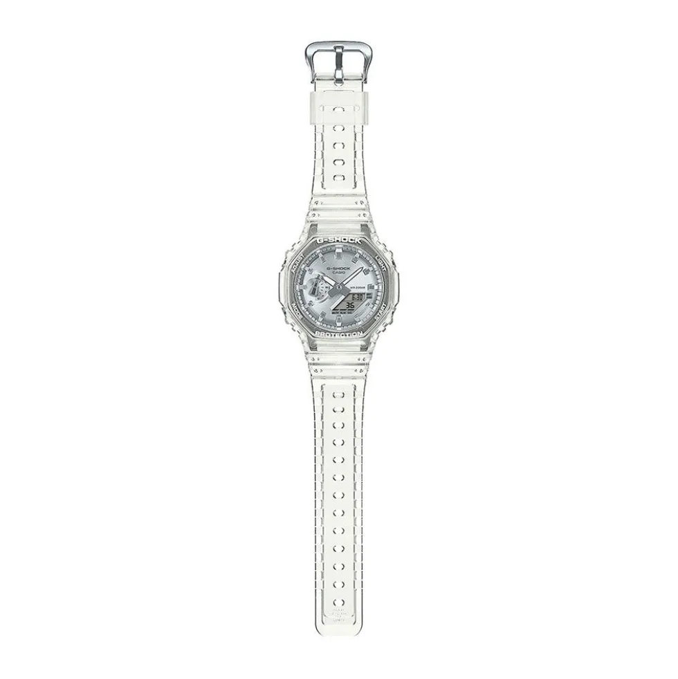 Montre Casio G-shock Ga2100 Argenté