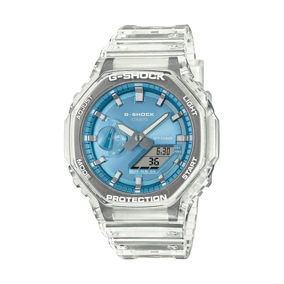 Montre Casio G-shock Ga2100 Bleu Sky