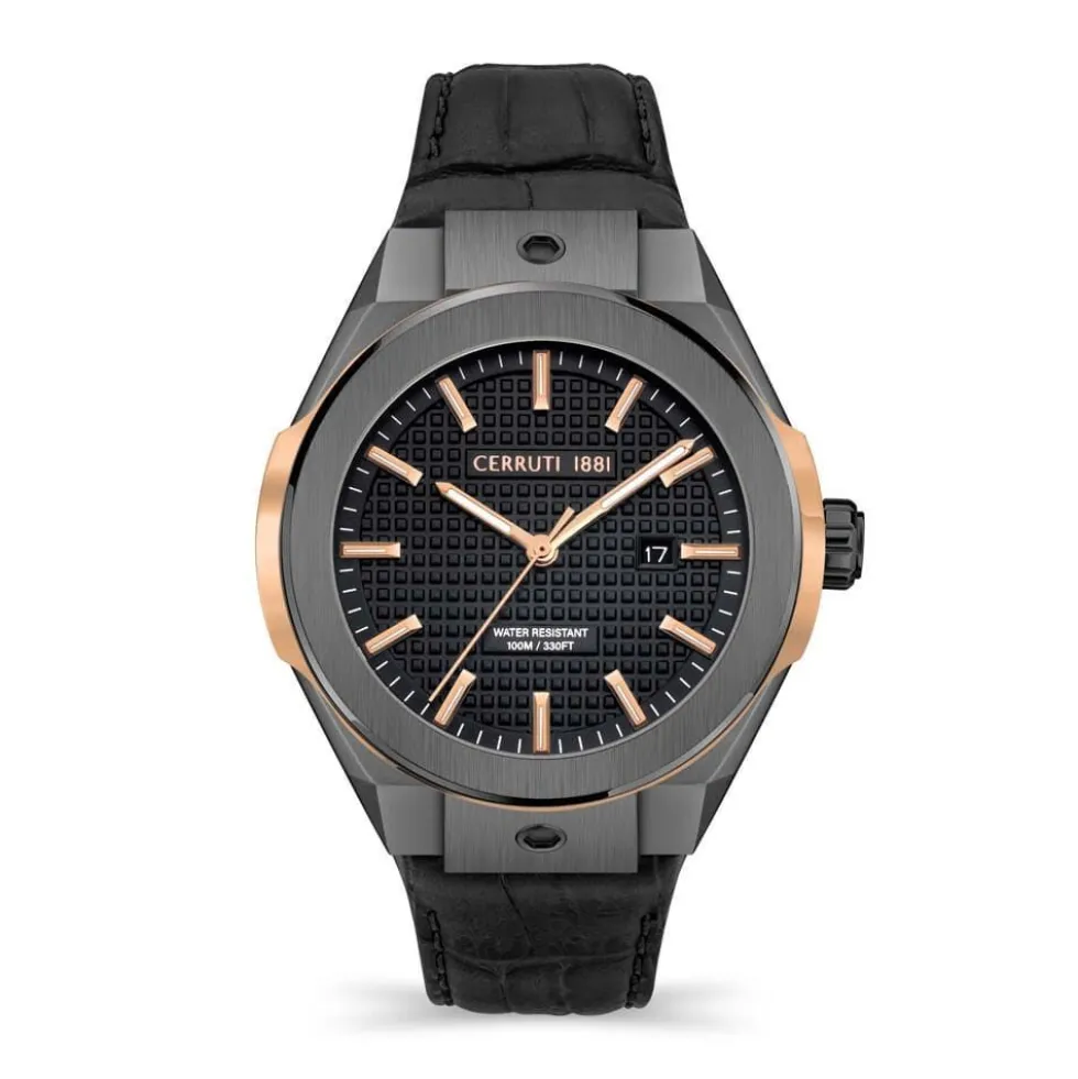 Montre Cerruti Ruscello Slim Noir