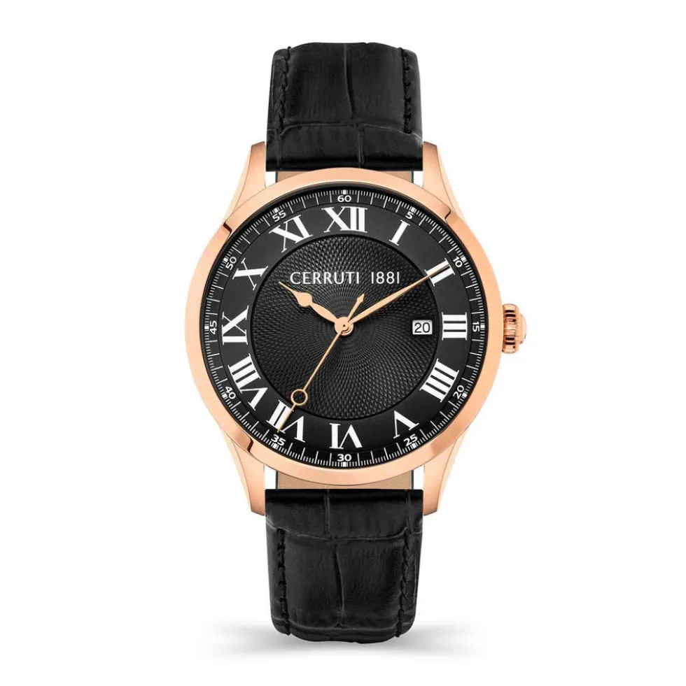 Montre Cerruti Torcegno Master Noir