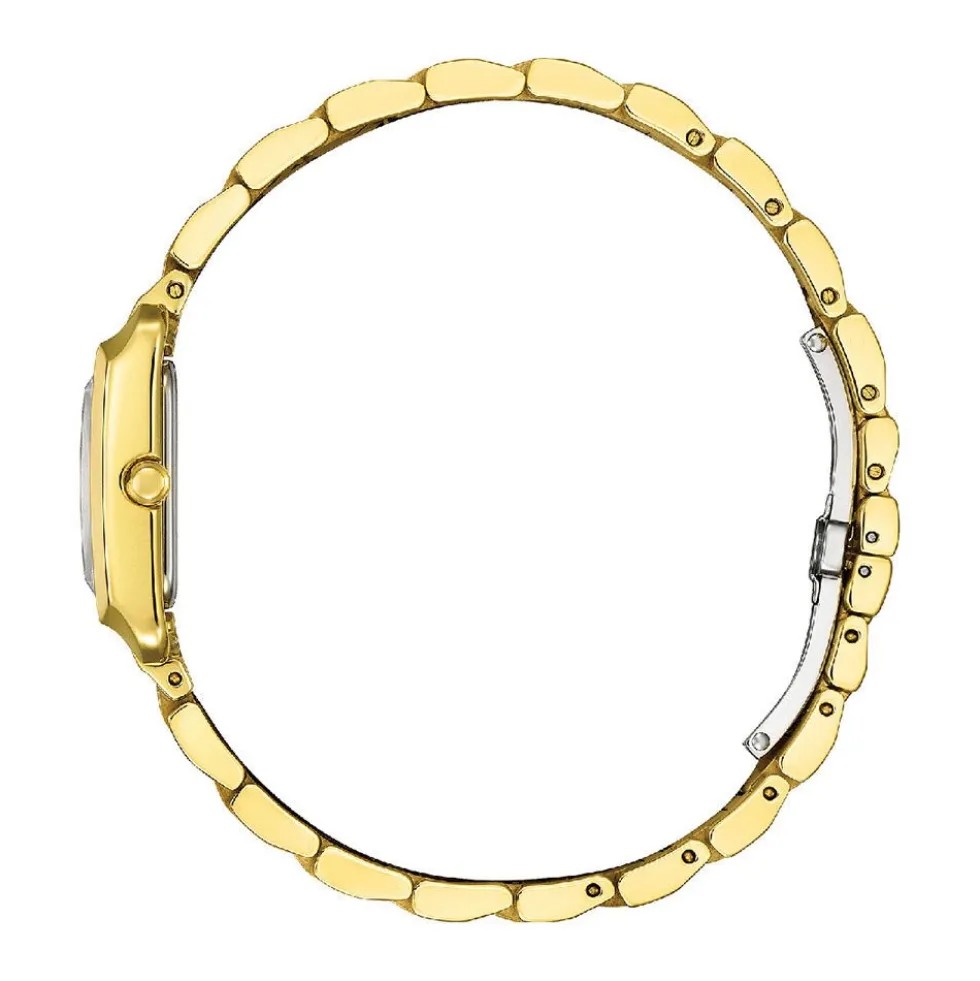 Montre Citizen Ladies Square Nacre Blanche