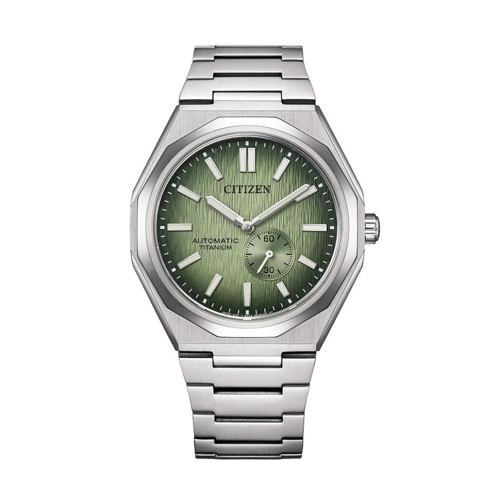 Montre Citizen Super Titanium Mechanical Zenshin Vert
