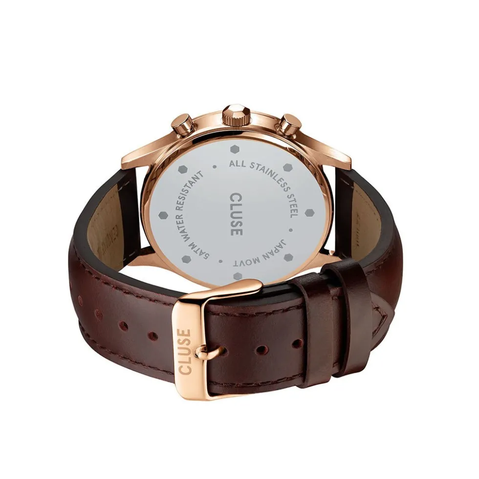 Montre Cluse Antheor Multifonction Bleu