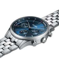 Montre Cluse Anthéor Multifonction Bleu