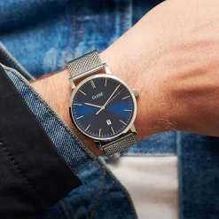 Montre Cluse Aravis Bleu
