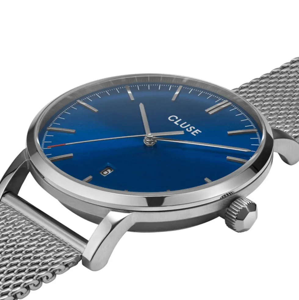 Montre Cluse Aravis Bleu