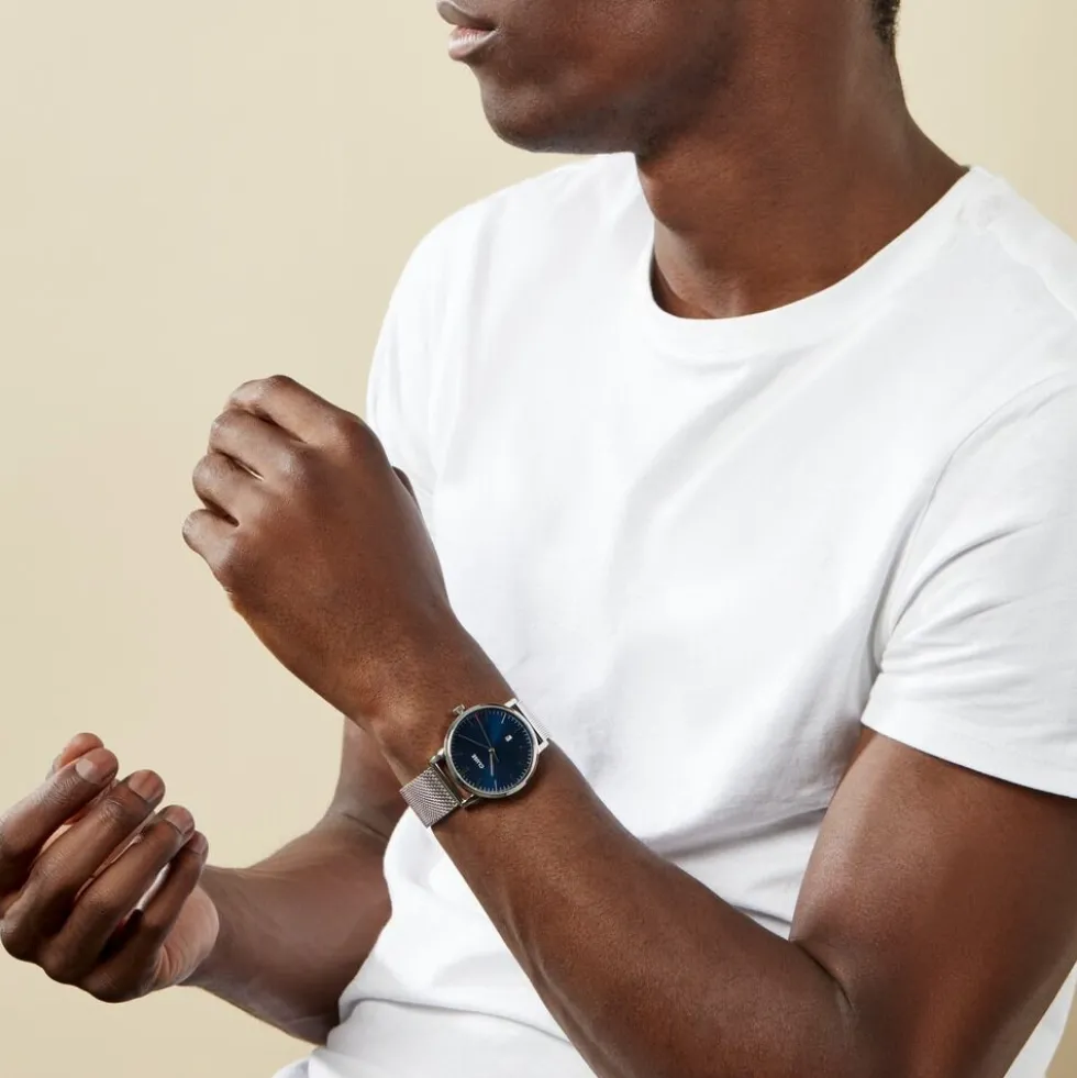 Montre Cluse Aravis Bleu