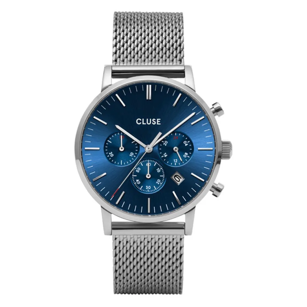 Montre Cluse Aravis Bleu