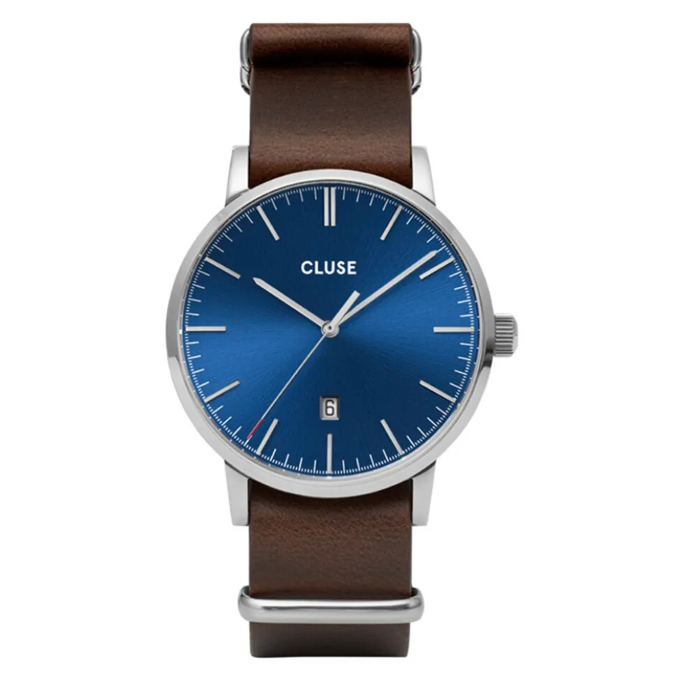 Montre Cluse Aravis Bleu