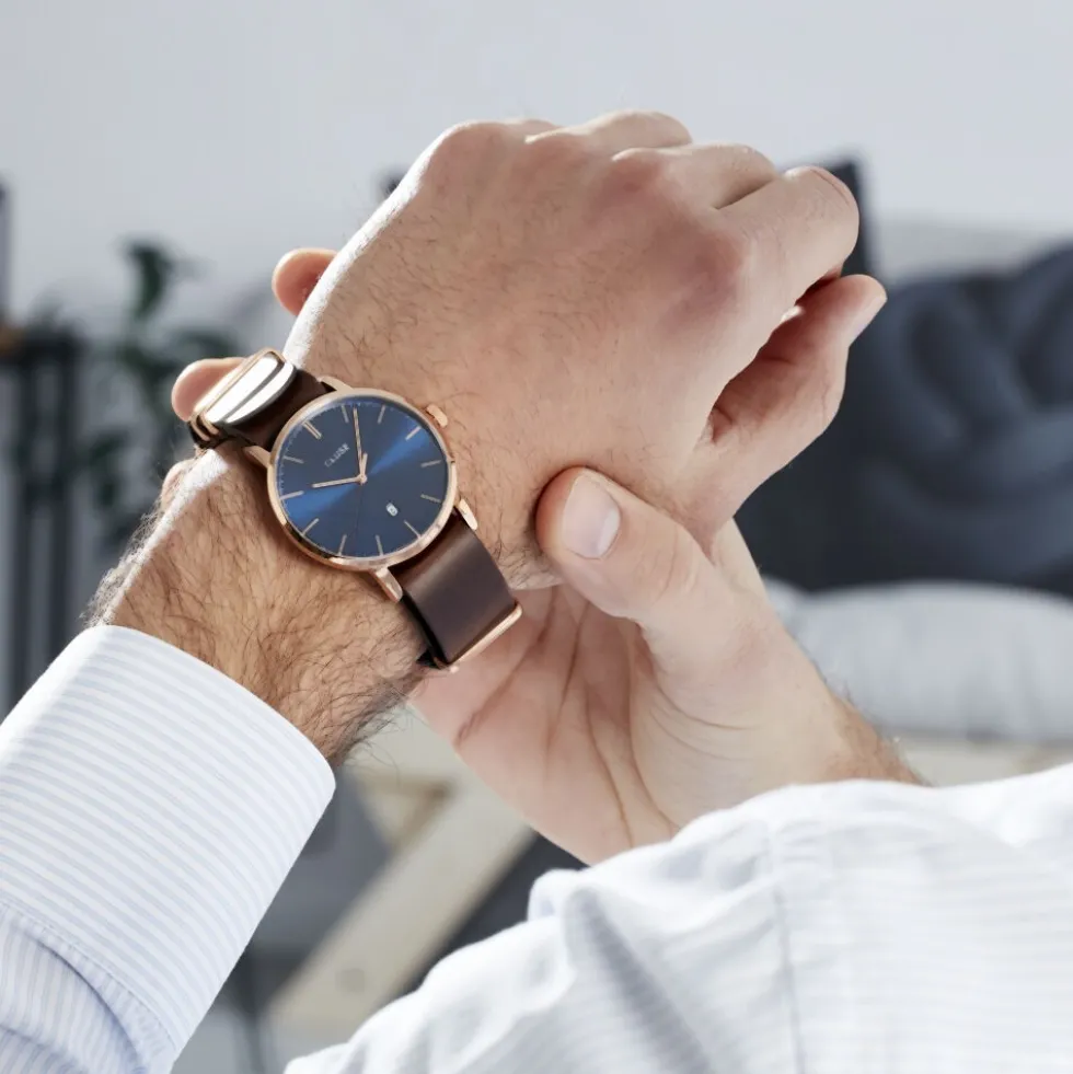 Montre Cluse Aravis Bleu